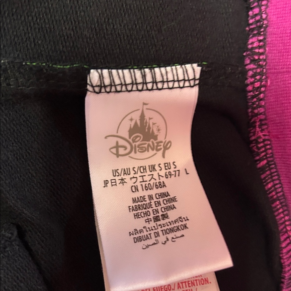 Disney Black Shorts with Pink and Blue Highlights - Picture 8 of 12